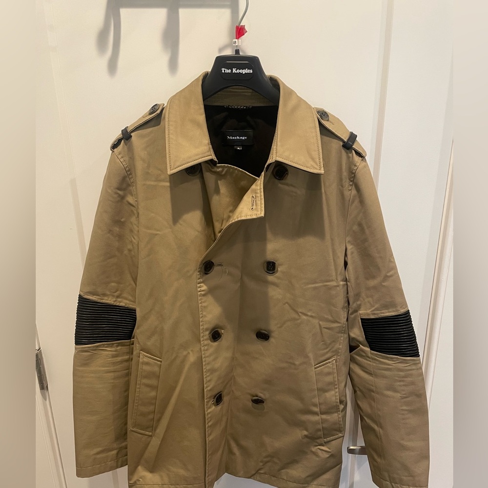 Men’s Mackage Trench Coat